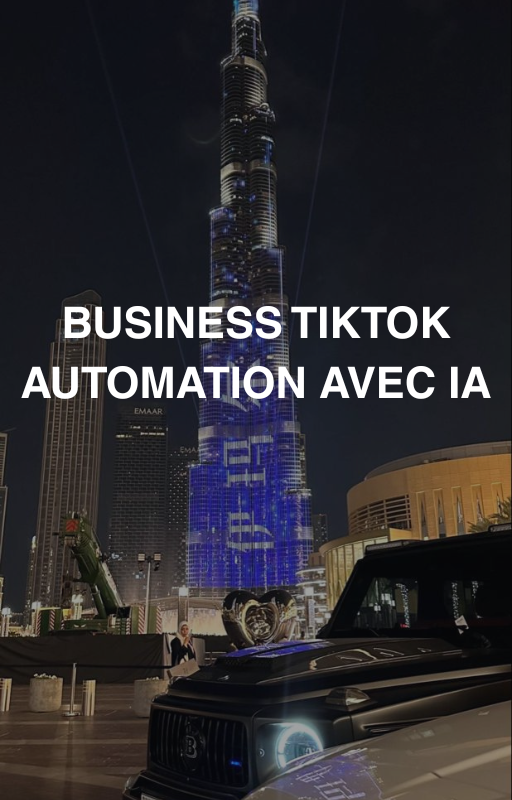Créer un business TikTok automation avec IA PRO